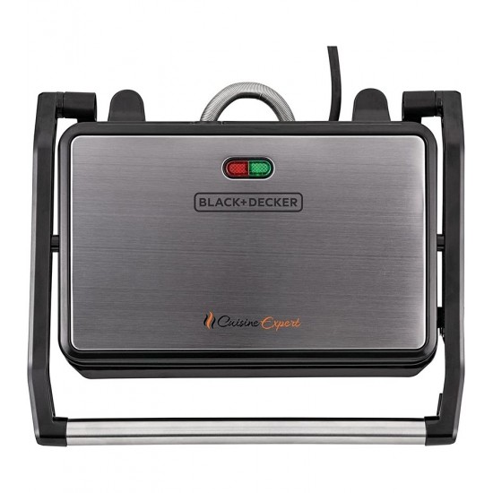 Grill Elétrico Prensa Black+Decker 800W 127V